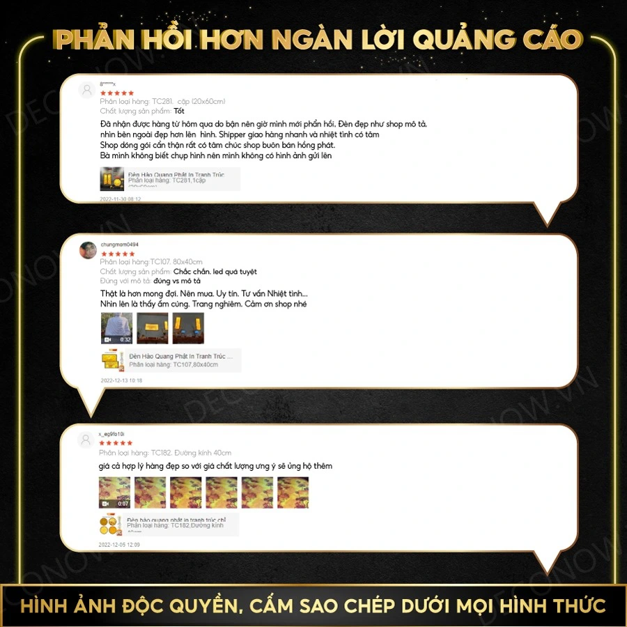 Đèn Hào Quang Phật In Tranh Trúc Chỉ DECORNOW 30,40 cm, Trang Trí Ban Thờ, Hào Quang Trúc Chỉ HOA SEN DCN-TC32