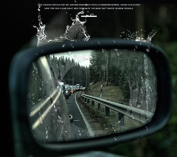 Sản phẩm Đôi 2 Chiếc Miếng Chống Nước Mưa Dán Gương Chiếu Hậu - Loại Cao Cấp/ Mã sản phẩm DC100