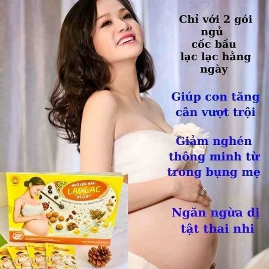 Ngũ Cốc Bầu Lạc Lạc Plus 30 gói 600g Tặng quà cho bé