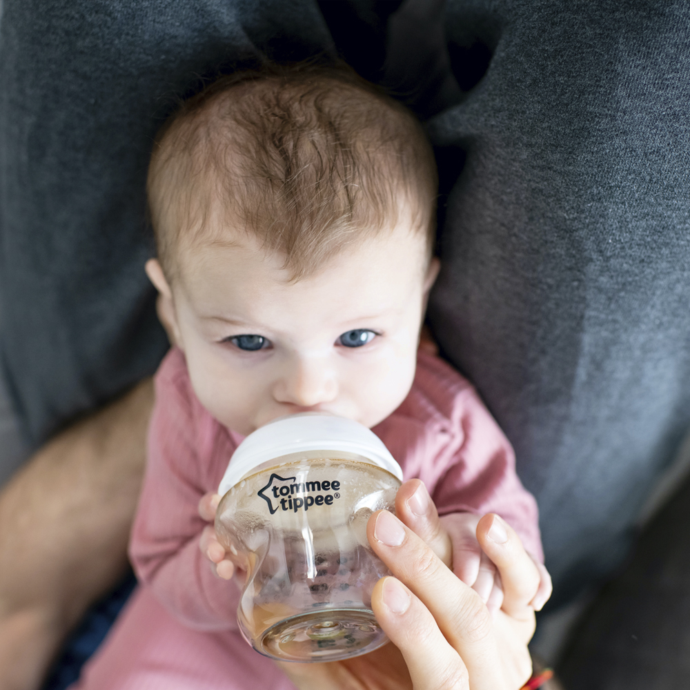 COMBO 2 Bình Sữa PPSU Ty Siêu Mềm Tự Nhiên Tommee Tippee Natural Start 150ml &amp; 260ml