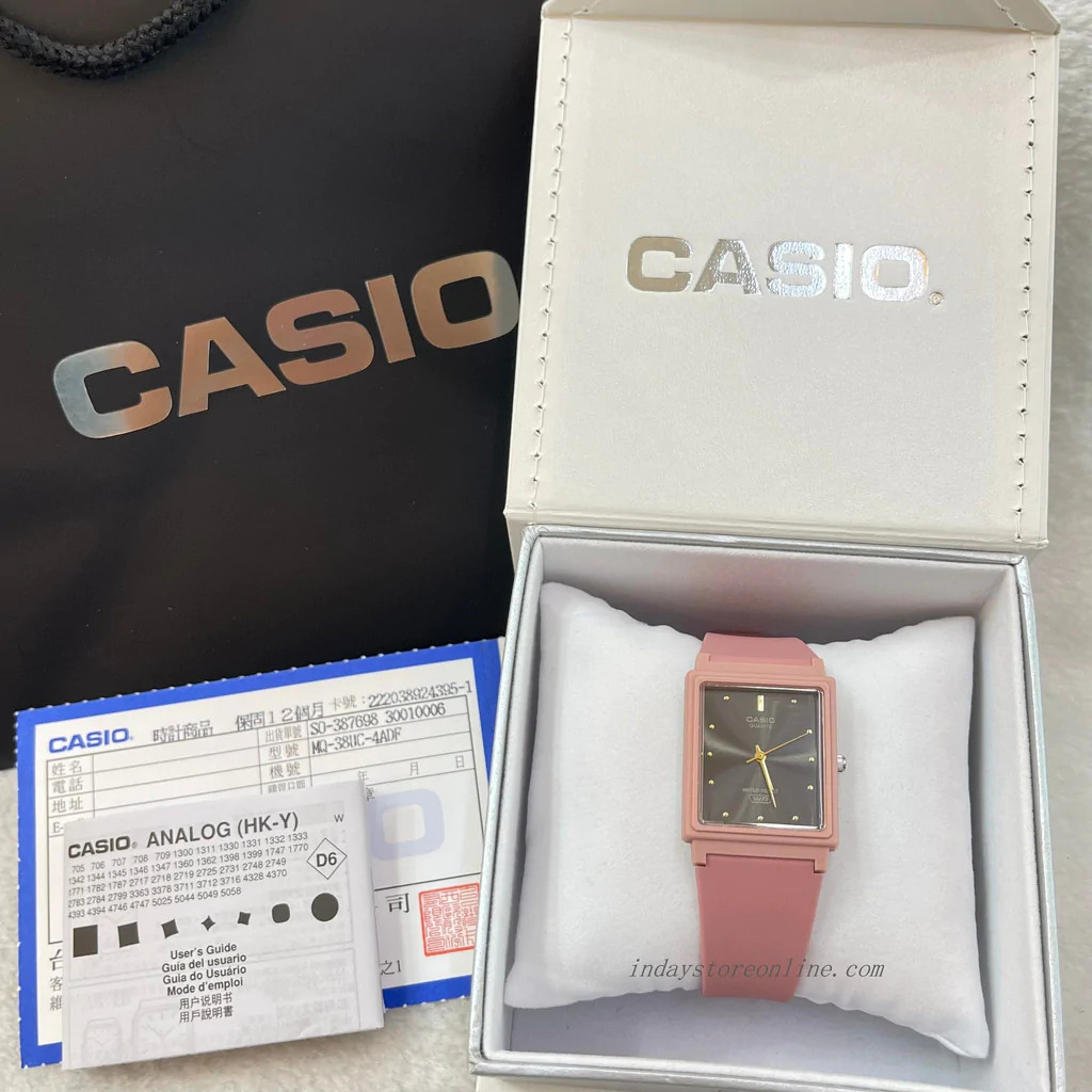 Đồng Hồ Unisex Dây Nhựa Casio MQ-38UC-4A | MQ-38UC-4ADF