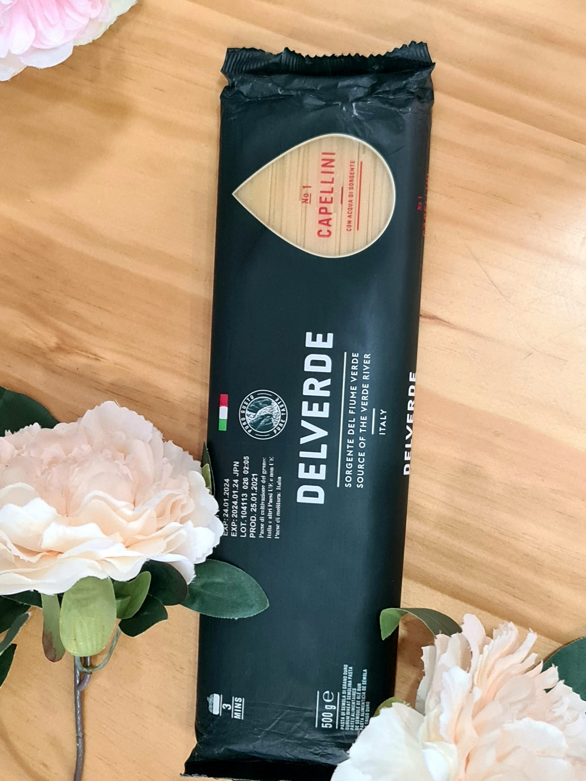 Mì sợi Capellini 500g (Delverde)