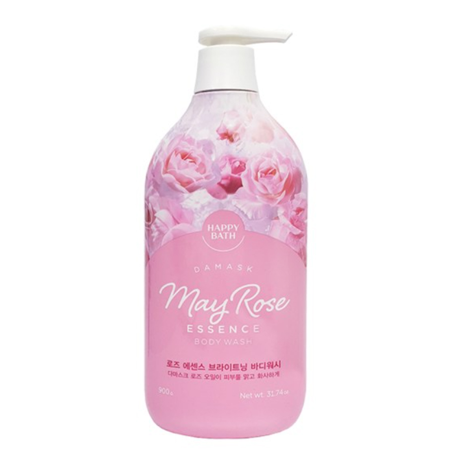 Sữa tắm nước hoa dưỡng trắng da, cấp ẩm Happy Body Wash Hàn Quốc 900g