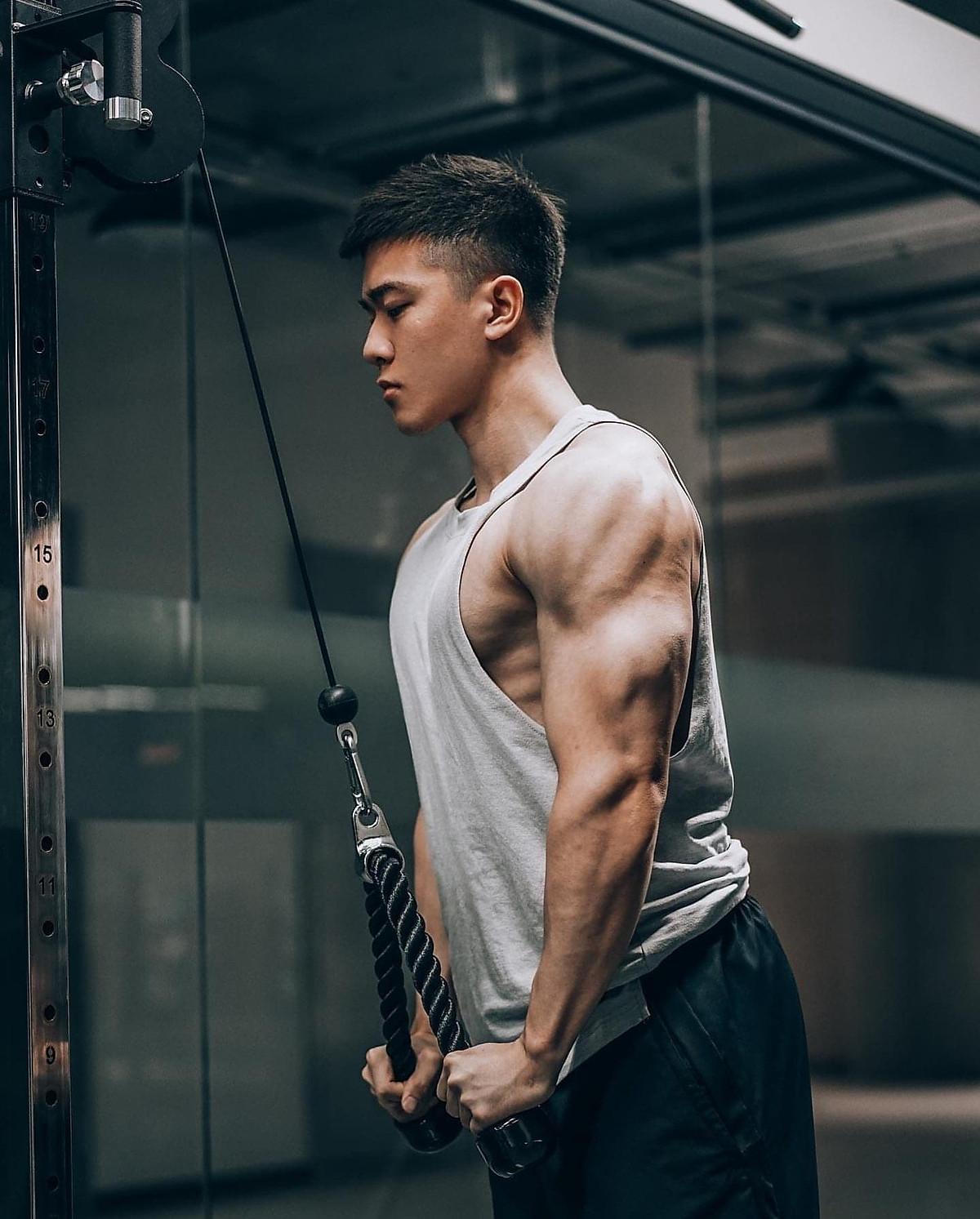 Dây cáp kéo tạ - Dây thừng kéo xô tập gym hàng chuẩn