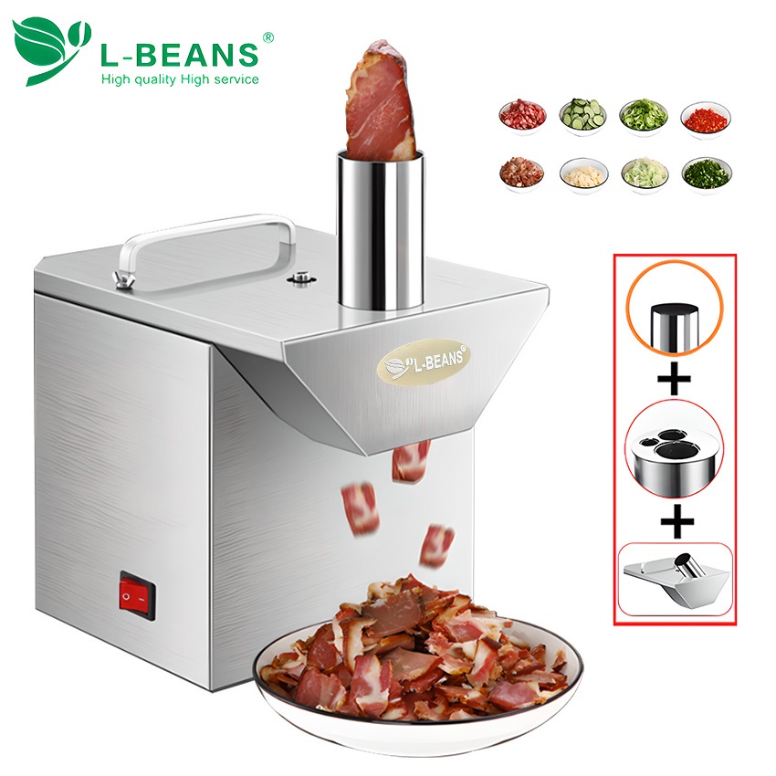 Hình ảnh Máy thái thịt và các loại rau củ quả chuyên nghiệp đa năng thương hiệu L-beans A-01 - Hàng nhập khẩu