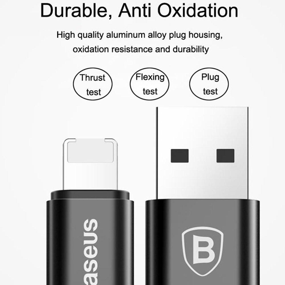 Cáp sạc nhanh cho Android và Apple IOS - Baseus Dual 3.0 -Hàng Chính Hãng