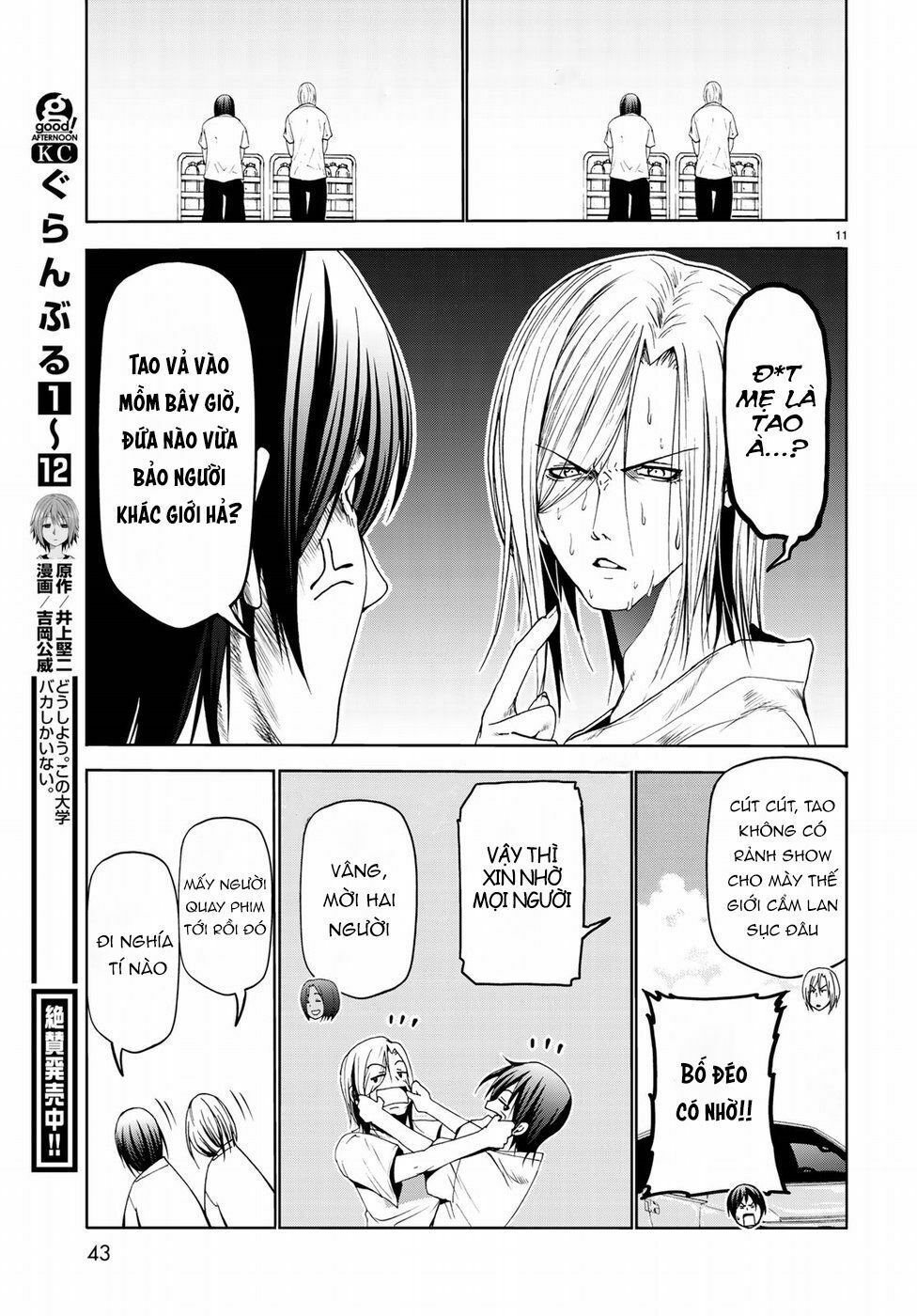 cô gái thích lặn - grand blue chapter 52 11