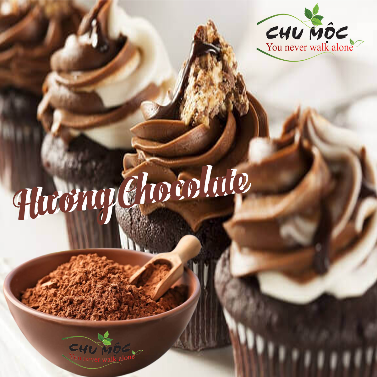 Hương Chocolate dạng bột - Chocolate Flavor (chiết lẻ từ bao 25kg)