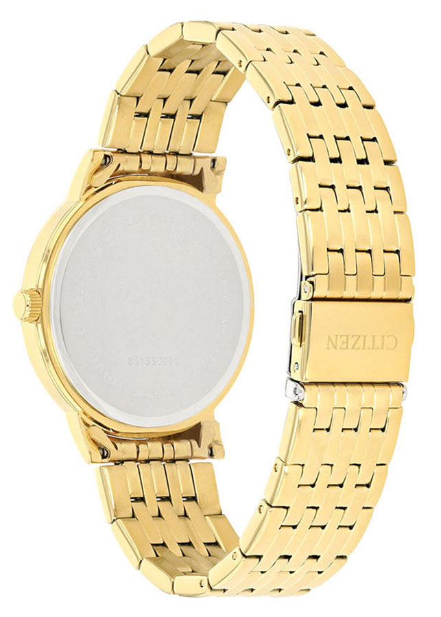 Đồng Hồ Nam Citizen Dây Thép Không Gỉ BI5072-51E - Mặt Đen