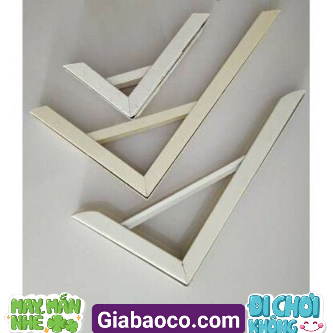 Bộ:1 Đôi Eke - Giá Đỡ Chữ L Bắt Kệ Sơn Tĩnh Điện Bền Đẹp - HCM