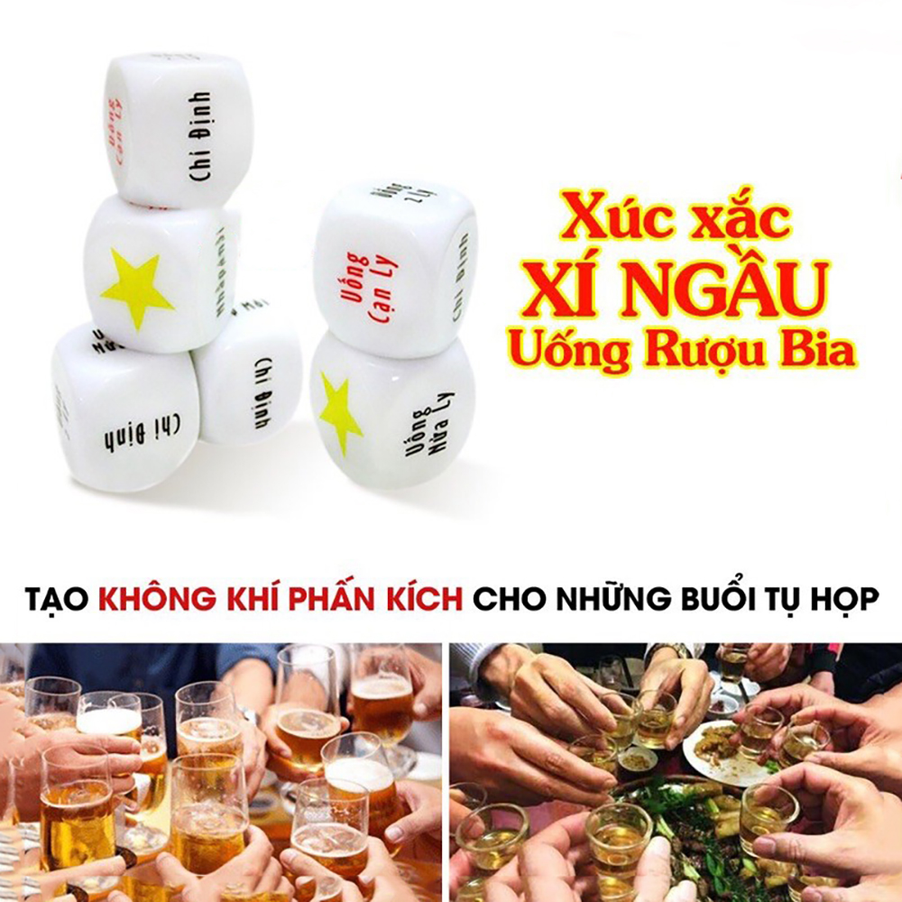 Xúc Xắc Xí Ngầu Ăn Nhậu Cực Vui Nhộn