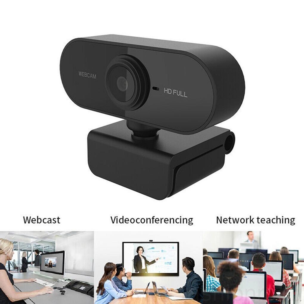 Webcam Usb 1080p Tự Động Lấy Nét Tích Hợp Micro Tiện Dụng Cho Máy Tính