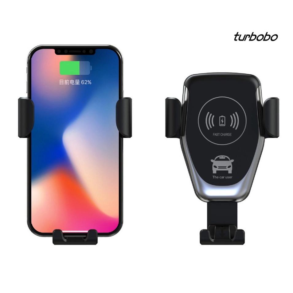 Đế sạc không dây 10W, giá đỡ sạc không dây tích hợp sạc nhanh trên xe hơi dành cho iPhone Samsung Huawei