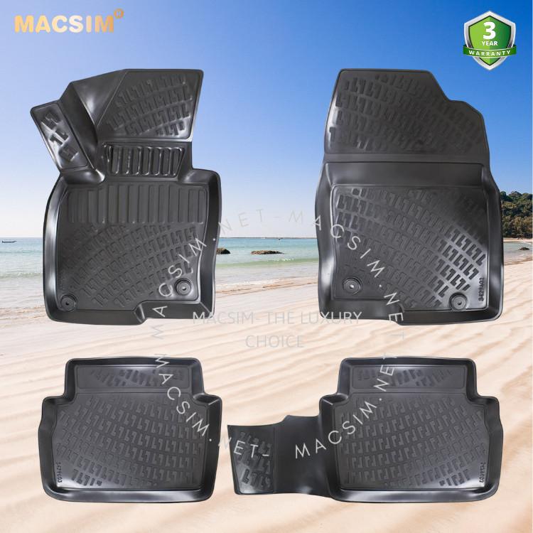 Thảm lót sàn ô tô nhựa TPU Silicon Mazda CX-5 first generation 2012-2017 Nhãn hiệu Macsim