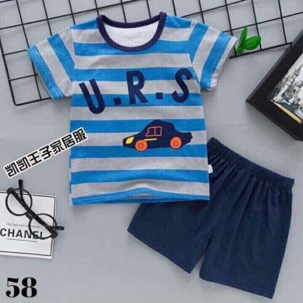 Bộ cotton KAIKAI bé trai size trung -sỉ quần áo trẻ em hcm pikakids