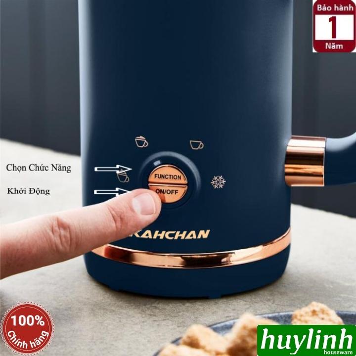 Máy đánh sữa tạo bọt pha cacao Kahchan EP2199 - 4 chức năng - 600ml - Hàng chính hãng