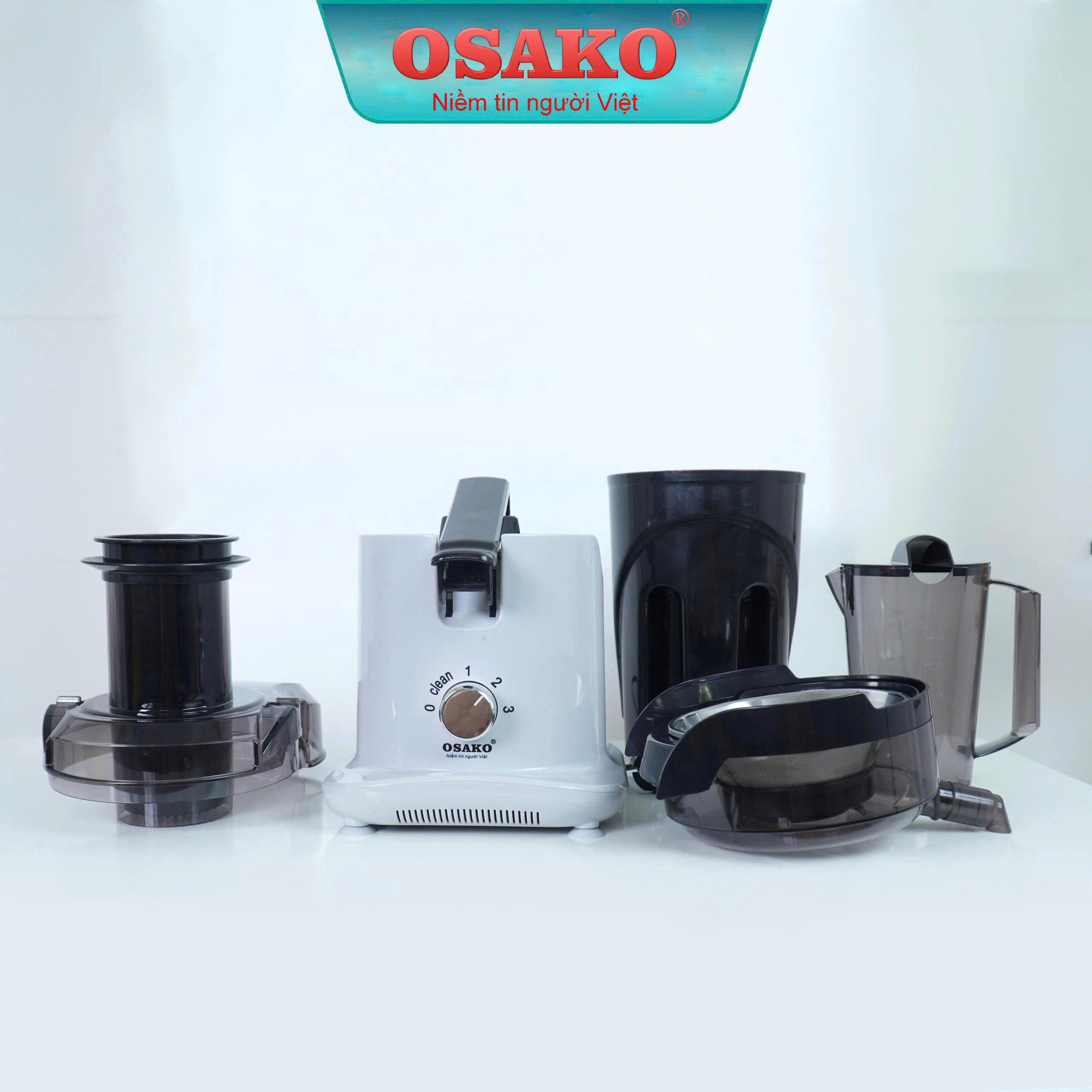 Máy ép nhanh công nghiệp 1000W cao cấp Osako Ep610, moto đồng, có linh kiện thay thế, chuyên quán kinh doanh-Hàng chính hãng