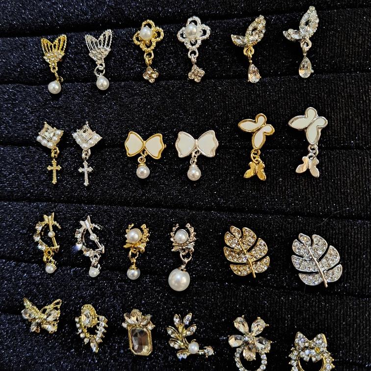 (ảnh thật) Charm Đá Đính Trang Trí Móng 12B