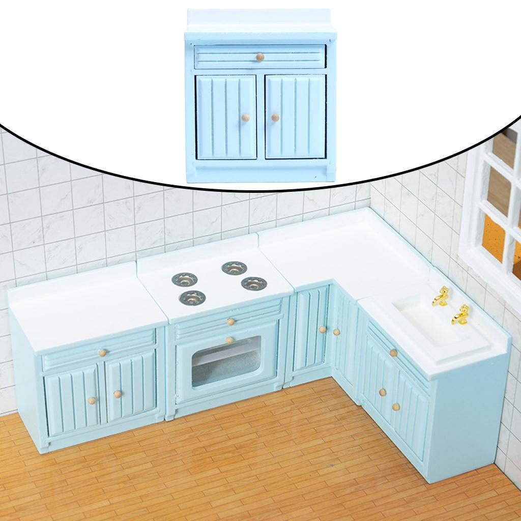 Dollhouse Miniature Kitchen Furniture BJD Doll Tiny Model DIY Decor Ornament