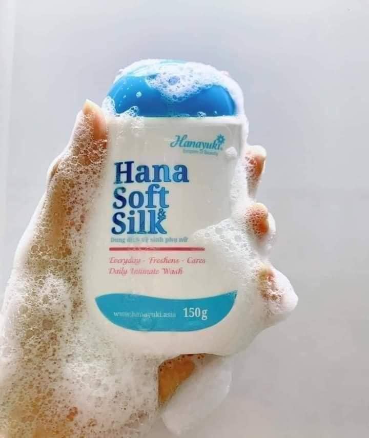 DUNG DỊCH VỆ SINH PHỤ NỮ HANA SOFT SILK HANAYUKI