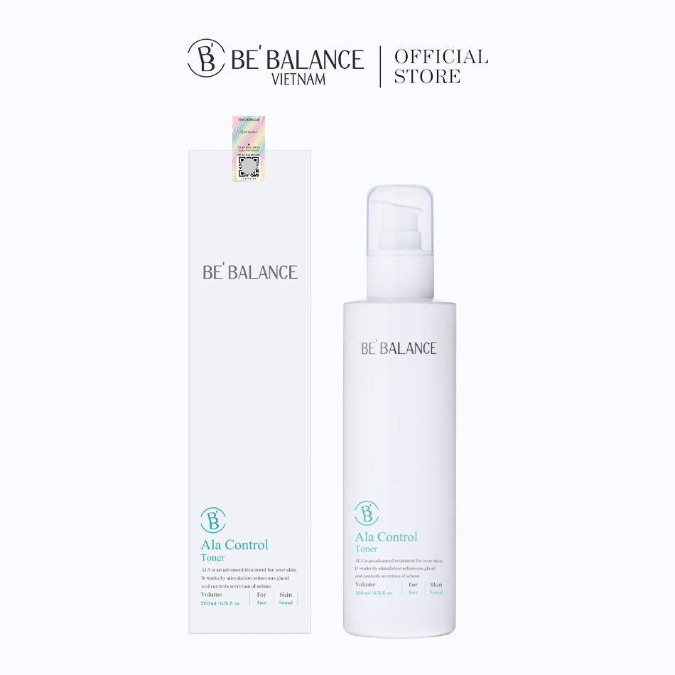 Nước hoa hồng BEBALANCE Ala Control Toner 200ml