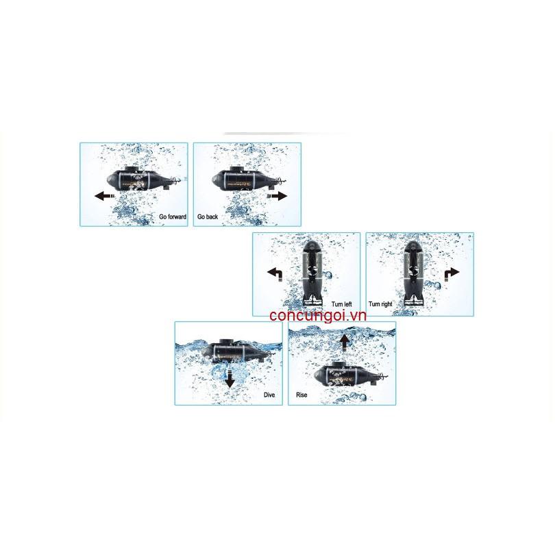 Đồ Chơi Hộp ĐK tàu ngầm bơi dưới nước , 777-216 - SP349996