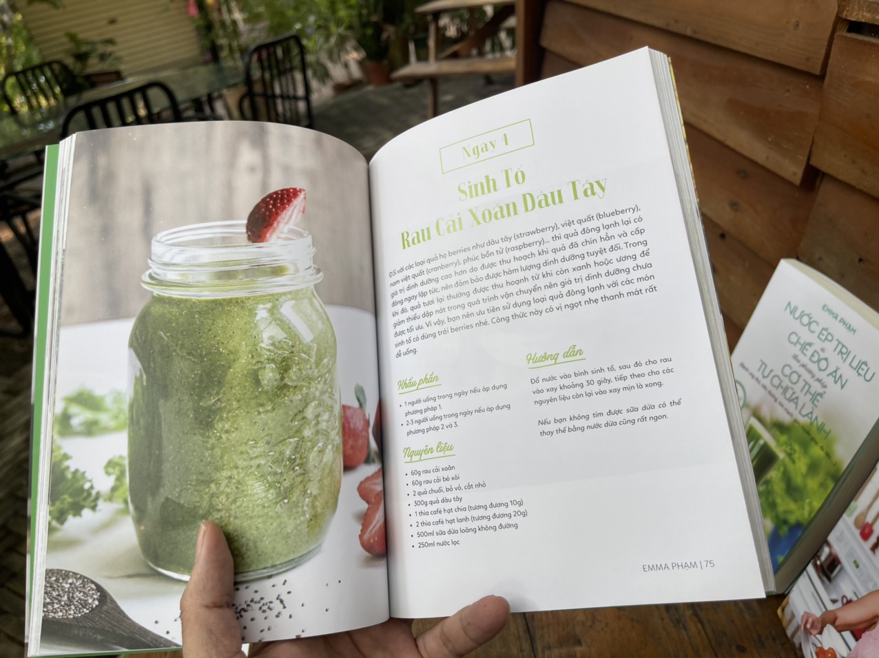 GREEN SMOOTHIES - EAT CLEAN – NƯỚC ÉP TRỊ LIỆU - Emma Phạm – AZ Việt Nam - NXB Thế Giới