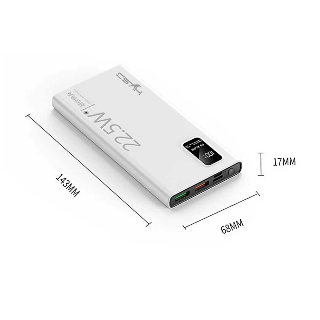 Pin Sạc Dự Phòng 10.000mAh PIX-LINK K7 - 2 Cổng sạc siêu nhanh 22.5W, Type-C 20W, Kích Thước Mỏng và Nhẹ - Hàng chính hãng/ Hàng nhập khẩu