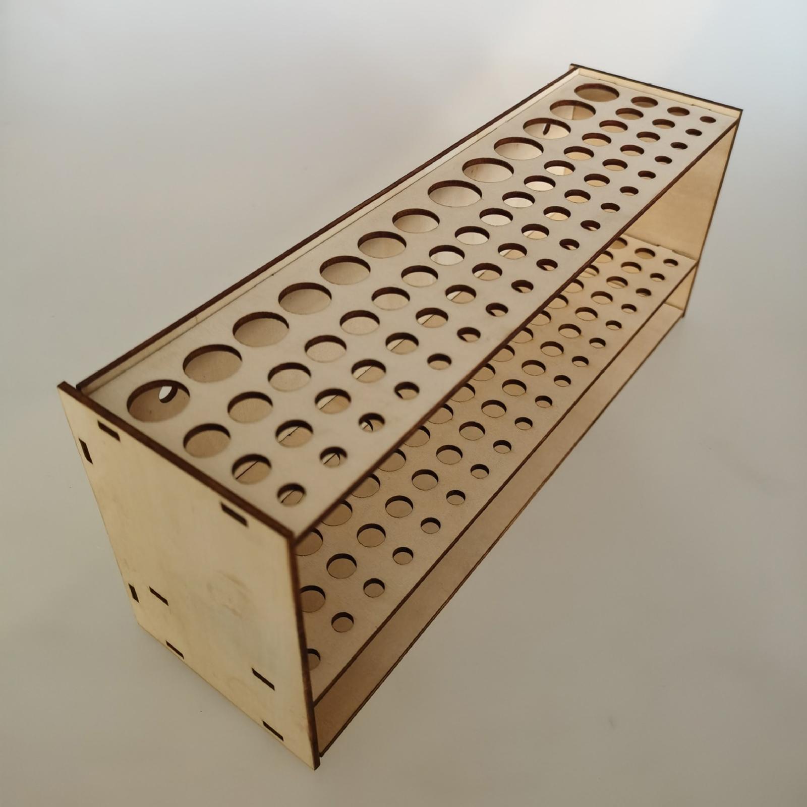 Portable Paint Brush Storage Rack Durable for Cabinet Organizer Holder