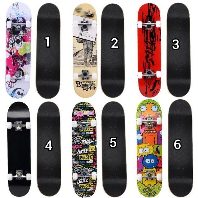 Ván Trượt Thể Thao Skateboard Người Lớn Chất Liệu Bằng Gỗ Phong Ép 7 Lớp Độ Bền Cực Cao