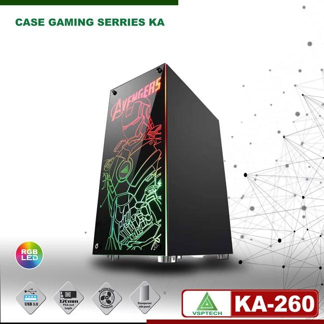 VỎ NGUỒN MÁY TÍNH Case gaming VSPTECH KING ARMS KA-260