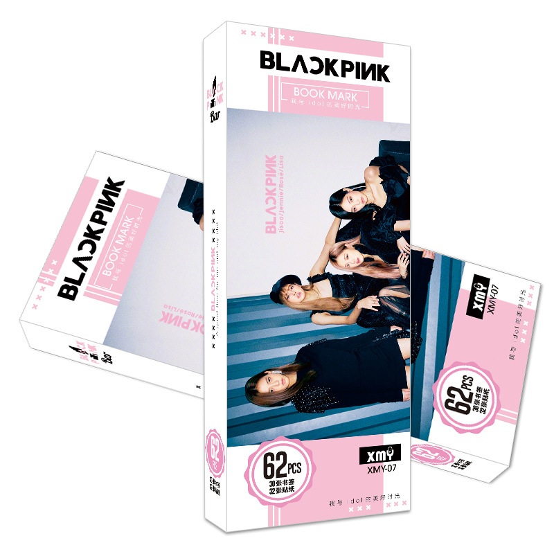 Bookmark BLACK PINK 62pcs mới