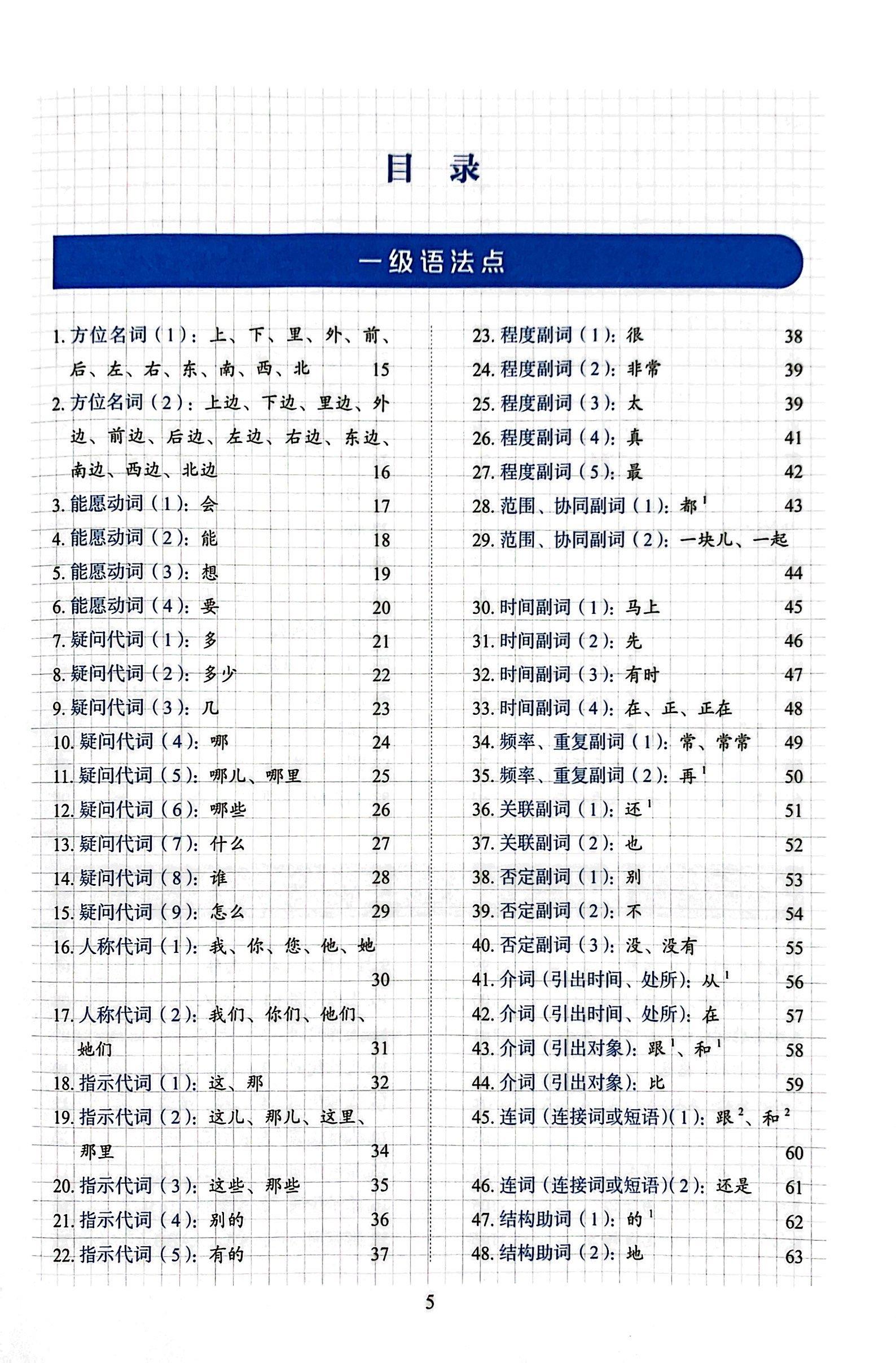 Tiêu Chuẩn Các Cấp Độ Tiếng Trung Trong Giáo Dục Tiếng Trung Quốc Tế - Giáo Trình Ngữ Pháp - Sơ Cấp