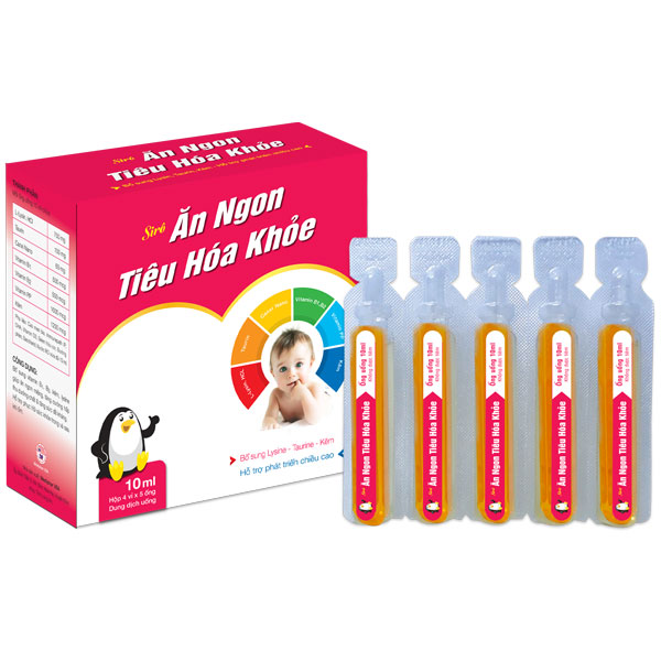 Thực phẩm chức năng Sirô Ăn Ngon Tiêu Hóa Khỏe MDP - Bổ sung vitamin B1, B2, Kẽm, Lysine