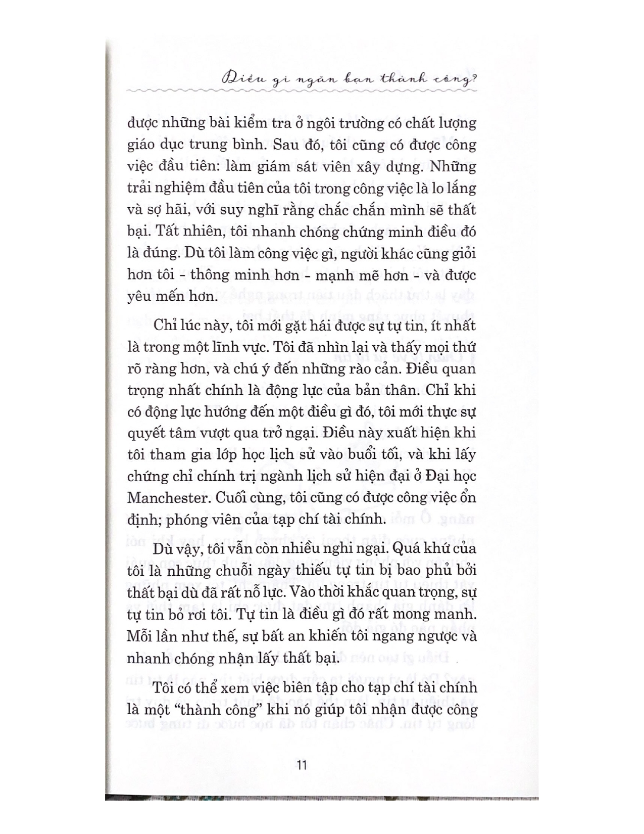 Điều Gì Ngăn Bạn Thành Công ? - Vanlangbooks