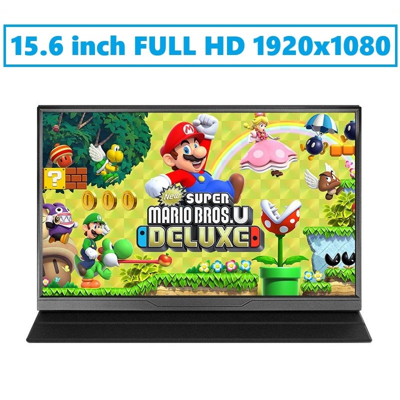 Màn hình di động 15,6 inch Full HD IPS ( 1920 x 1080 ) cho máy tính , laptop , smartphone , máy game