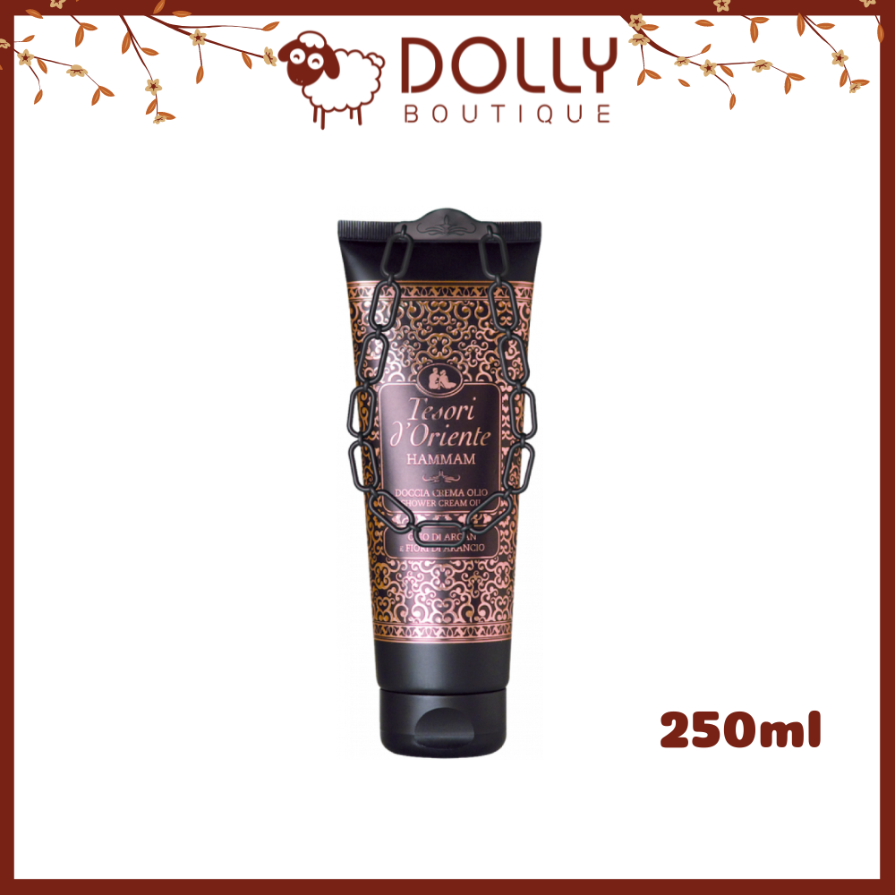 Sữa Tắm Nước Hoa Tesori D'Oriente Hammam Bath Cream ( Hương Tinh Dầu Argan ) - 250ml