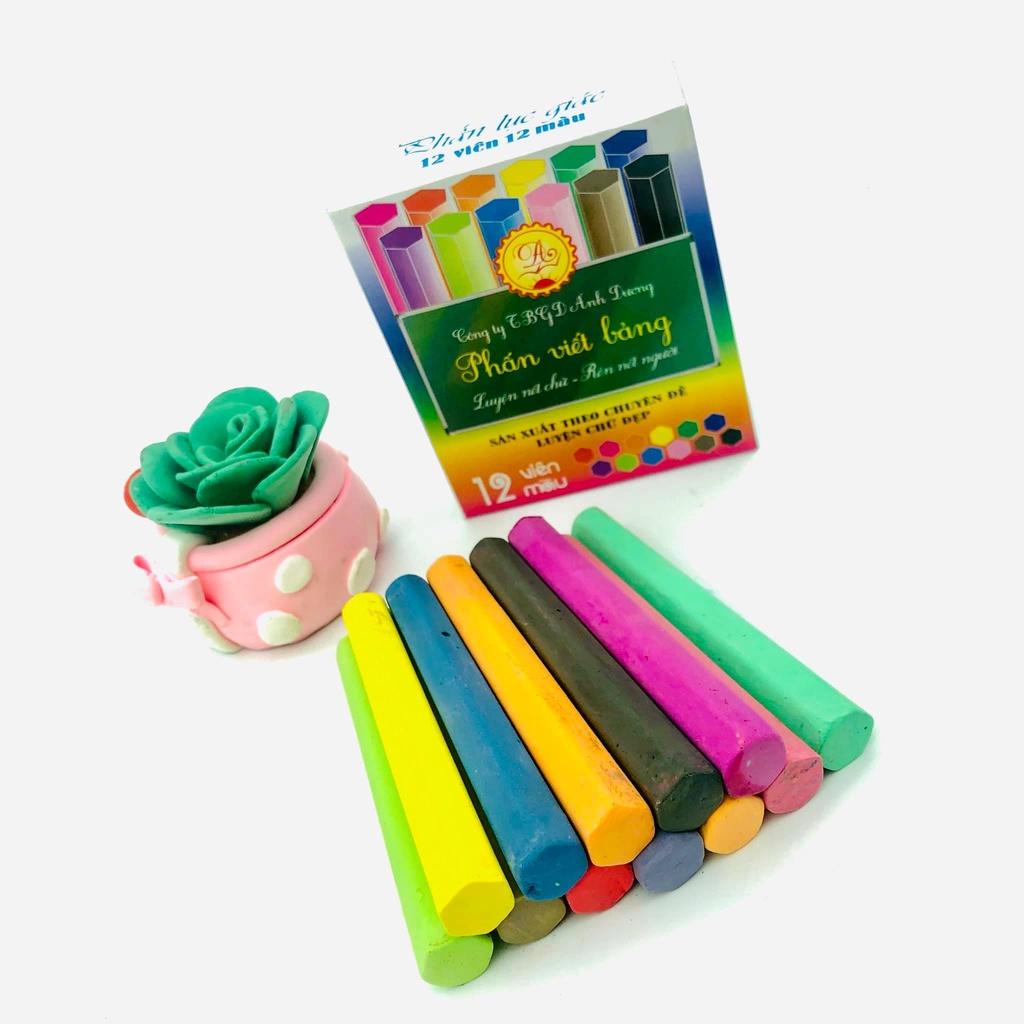 PHẤN LỤC GIÁC TRẮNG HOẶC LỤC GIÁC MÀU ÁNH DƯƠNG viết và trang trí bảng