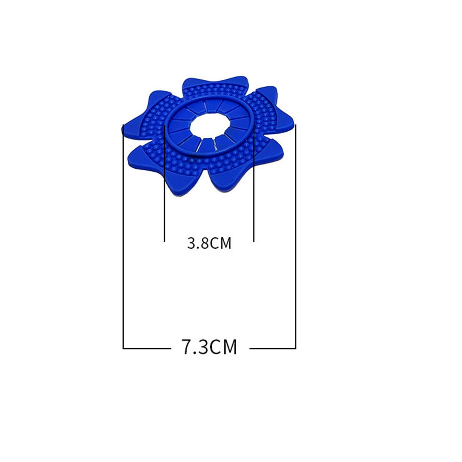 Car Windshield Wiper Arm Hole Protection Cover Blue Large