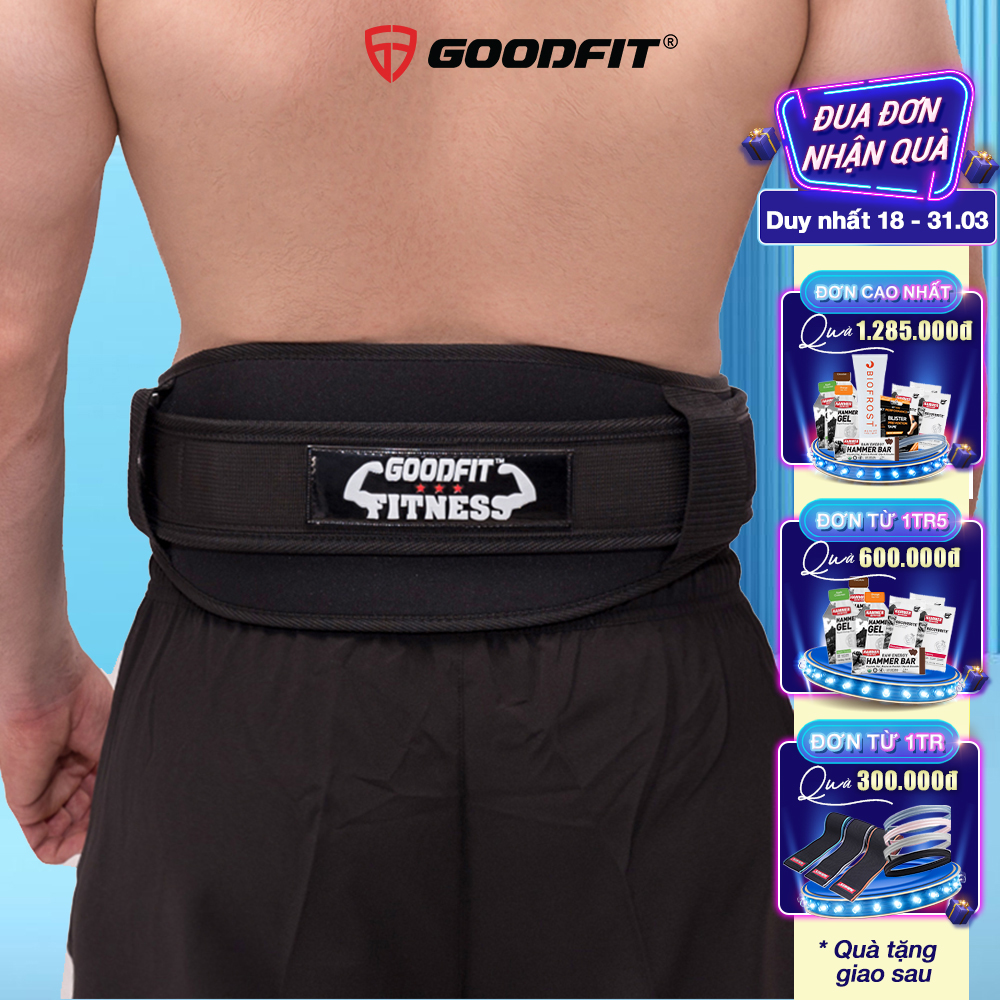 Đai lưng tập gym GoodFit GF721WS