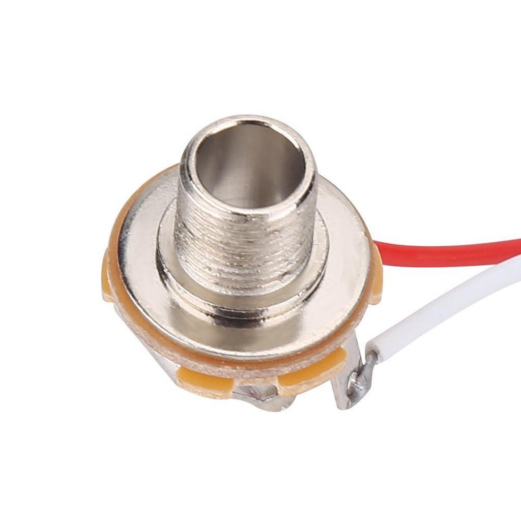 Guitar Pre-wired Harness 3 Way Toggle Switch 1V1T 500K for Electric Guitar