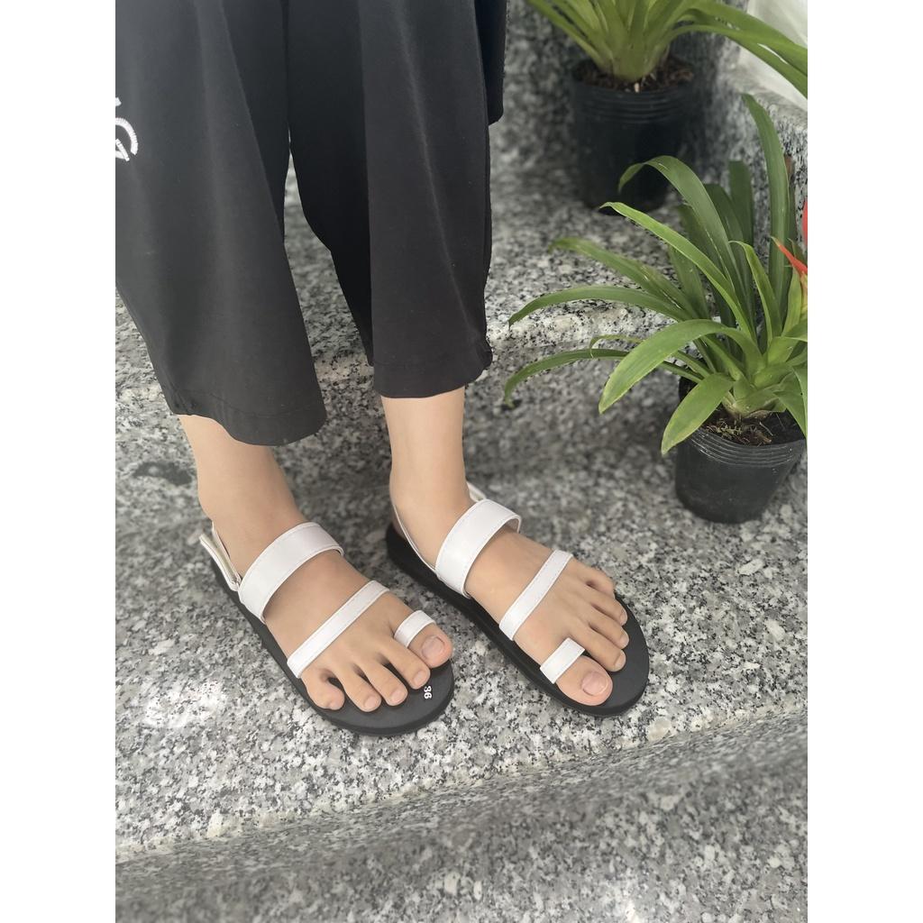 Giày sandal nam và nữ A20 trắng