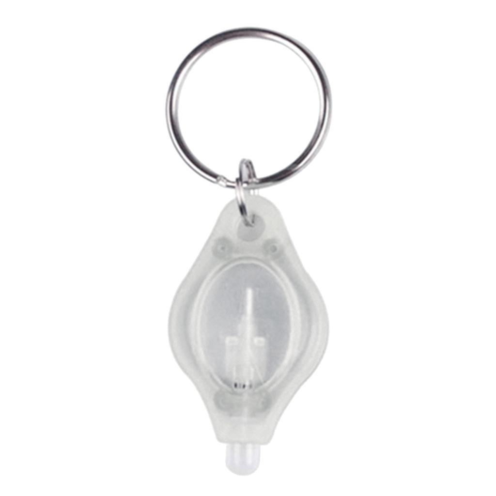 Mini LED Flashlight Torch Light Lamp Keychain Light