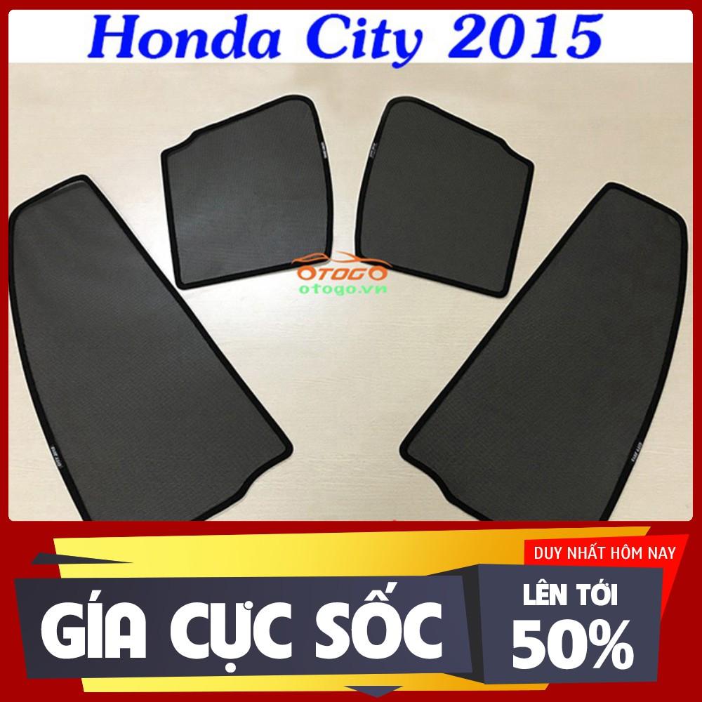 Rèm che nắng, rèm chắn nắng nam châm xe Honda City 2015-2020