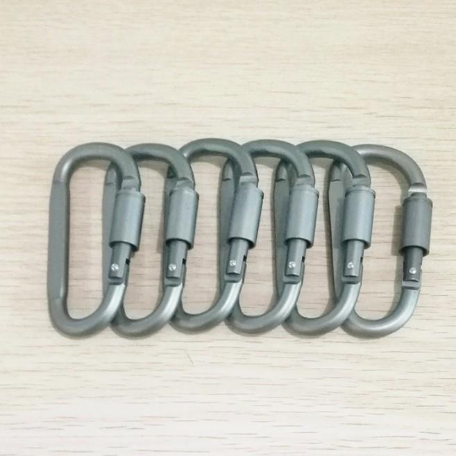 Khoá Carabiner chữ D dùng Leo Núi An Toàn, Chắc Chắn