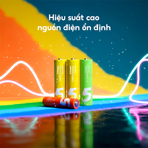 Pin kiềm Cuktech Alkaline 1.5V AA LR6 (8 viên/10 viên/24 viên) - Hàng chính hãng