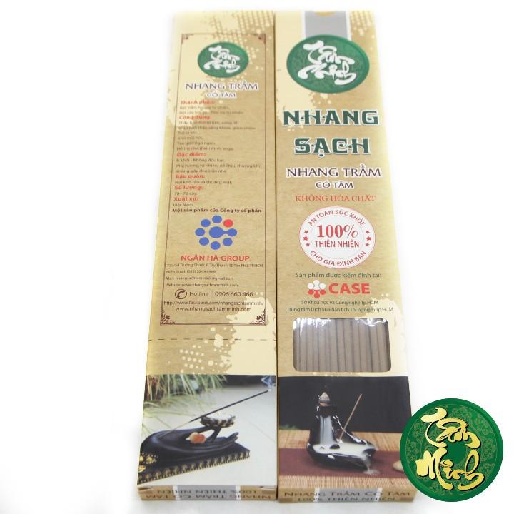 Nhang Sạch  Nhang Sạch Tâm Minh  100% Tự Nhiên Từ Cây Dó Bầu Không Hóa Chất Đã Được Kiểm An Toàn.