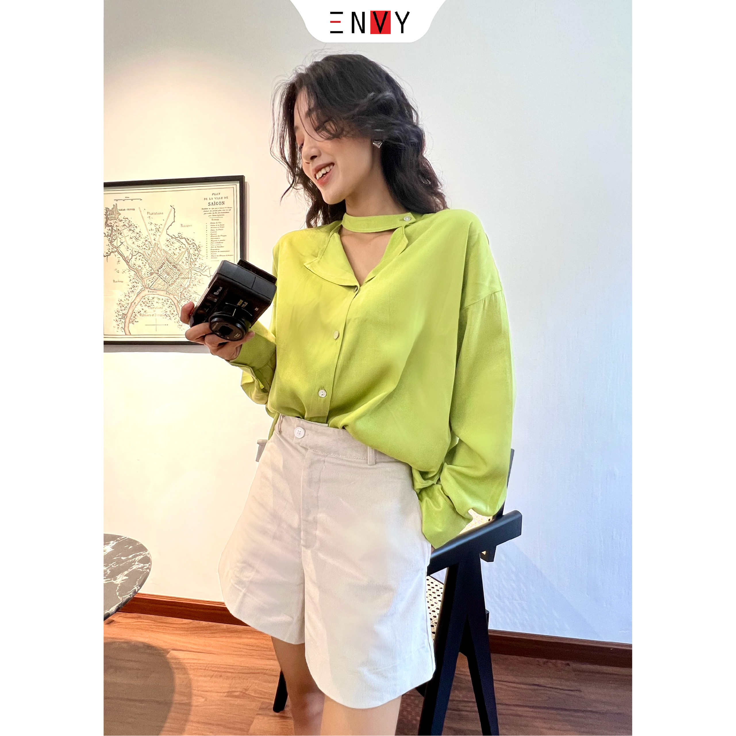 Quần short kaki kiểu ENVY Q62
