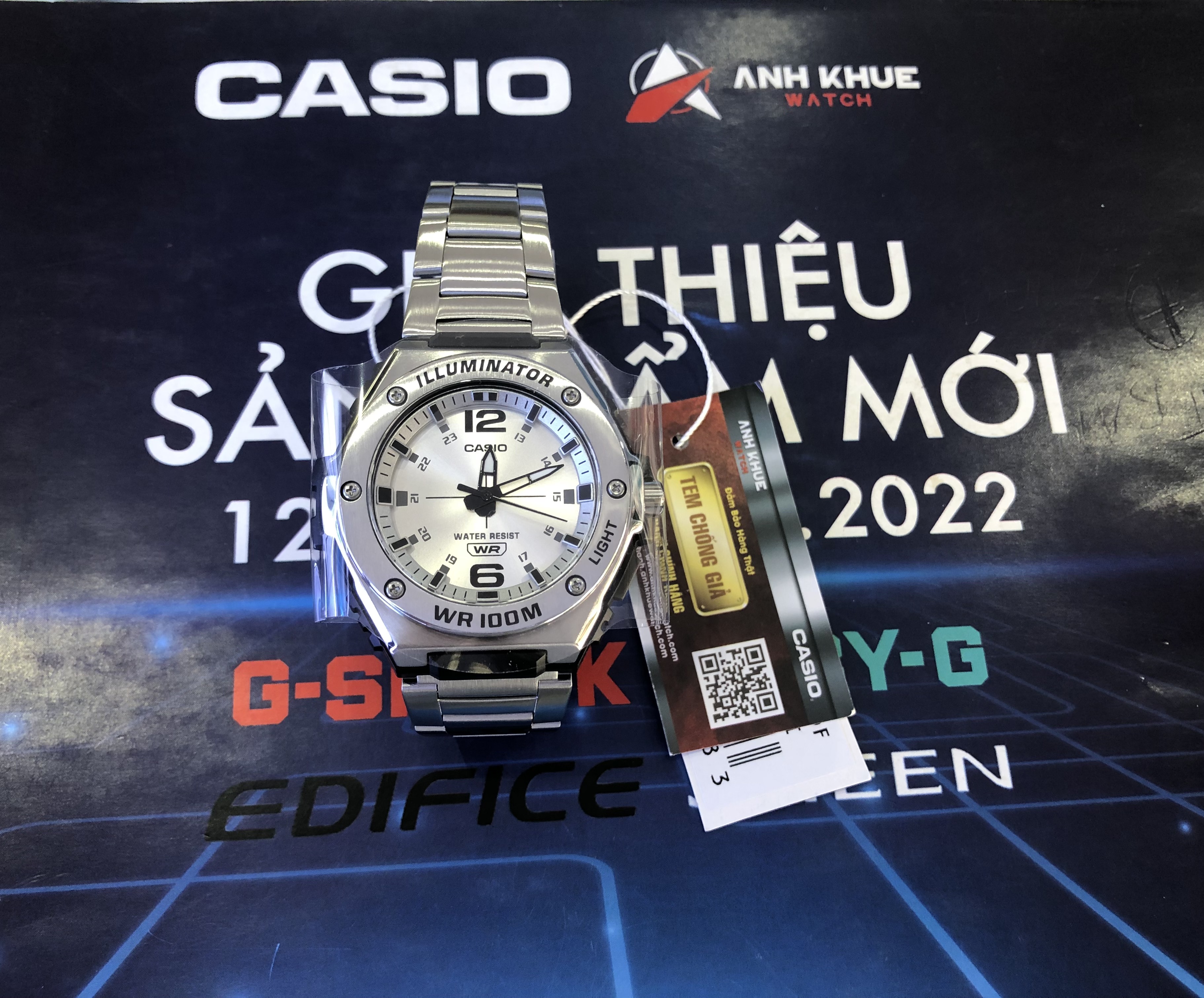 Đồng hồ Casio Nam General MWA-100HD-7AVDF