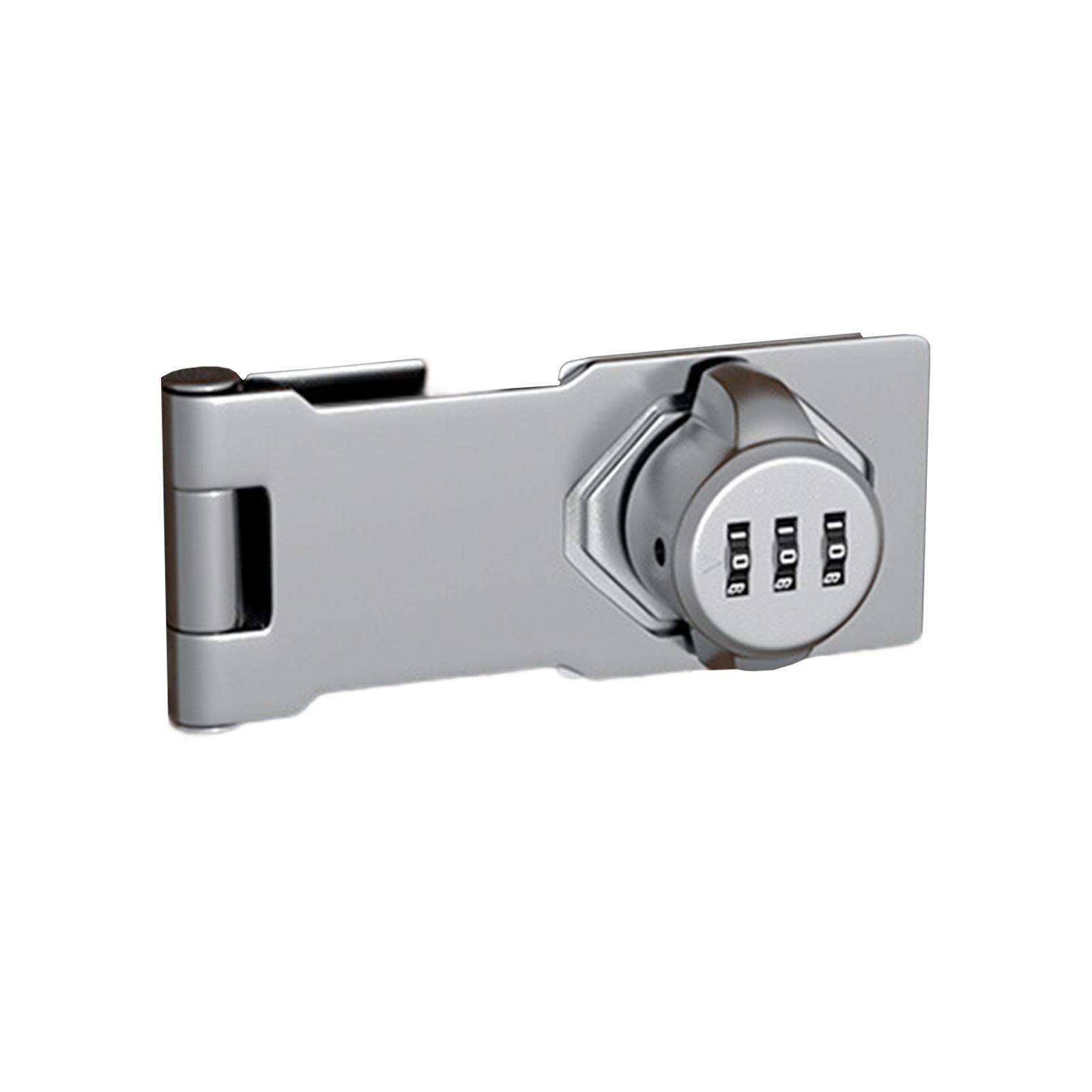 Mechanical Password Door Lock, Sliding Door Lock, Keyless Cabinet Password Hasp Lock, Drawer Lock, Refrigerator Lock